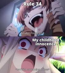 Horny anime memes