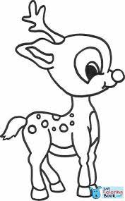 Free cartoon moose coloring pages printable for kids. Cartoon Reindeer Coloring Pages Christmas Coloring Sheets Rudolph Coloring Pages Animal Coloring Pages