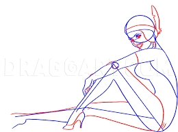 Just draw the face on each. How To Draw A Native American Pinup Girl Step By Step Drawing Guide By Dawn Dragoart Com