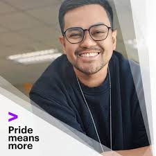 🌈 Meet Mickey, our Program, Project and Service Management Associate  Manager! Mickey champions our commitment to diversity and inclusion,  reminding us that at Accenture, every voice is valued and every individual  is