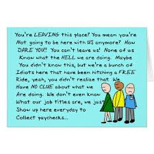 Funny farewell messages humorous goodbye quotes wishesmsg source : Hilarious Group Co Worker Leaving Card Zazzle Com In 2020 Farewell Quotes For Coworker Co Worker Leaving Leaving Cards