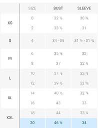 62 Ageless Old Navy Size Chart Inches