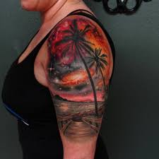 Image Result For Beach Sleeve Tattoo Sunset Tattoos Beach Tattoo Tattoos For Women Half Sleeve See over 15,251 sunset images on danbooru.