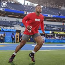 Saquon's Spidey cleats 👀 🕸