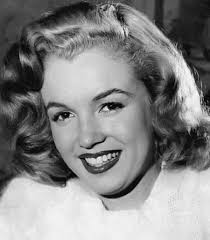 A beautiful young Marilyn Monroe