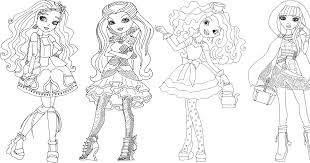 See more ideas about coloring pages, ever after high, colouring pages. Free Printable Ever After High Coloring Pages Cedar Raven Coloring Home