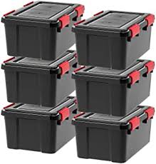 Rubbermaid actionpacker️ 35 gal lockable storage bin, industrial, rugged storage container with lid. Amazon Com Heavy Duty Storage Bins
