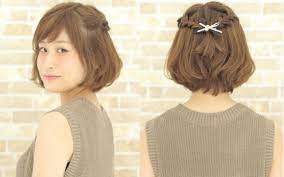 伸ばしかけボブだからこそ可愛い 最旬ヘアアレンジbest5 ウーマンエキサイト ボブヘア 伸ばしかけ ボブ ヘアアレンジ