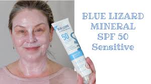 Sunscreen Sunday Blue Lizard Mineral Spf 50 For Sensitive Skin Let S See What This Is About Youtube