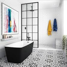 Black White Bathtubs Bainultra Awkward corners hold plenty of potential for bubble baths.