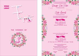 .bingkai undangan pernikahan minimalist, bentuk bingkai undangan pernikahan vintage, bingkai undangan pernikahan jadul, contoh bingkai undangan pernikahan klasik, sample. Template Undangan Pernikahan Nuansa Ungu Dan Pink