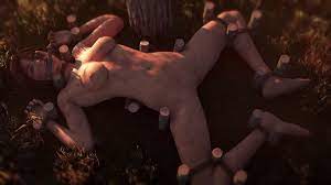 Lara Tied up in the Forest - Tomb Raider - Rule 34 - SFM Compile