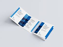 Free Bi Fold Brochure Mockup Free Mockup In 2020 Brochure Mockup Psd Bi Fold Brochure Brochures Mockups