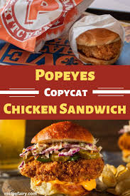 Popeyes Chicken Sandwich Recipe Copycat Recipe Chicken Sandwich Recipes Recipes Popeyes Chicken