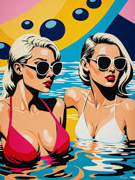 Lesbians Paintings | Saatchi Art Peru | Page 4