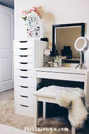 Tour Of My Vanity Small Bedroom Vanity Makeup Room Decor Room Ideas Bedroom