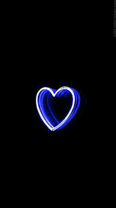Black And Blue Aesthetic Wallpaper Pin By Amy James On Artwork Hearts Neon Wallpaper Light Blue Aesthetic Blue Aesthetic Pastel