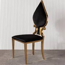 Ending apr 19 at 2:11pm pdt. Modern Dining Chairs Side Chairs Velvet Upholstered Dining Chair With Gold Legs Black Set Of 2 A