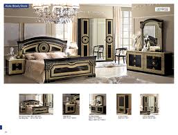 Buy gold bedroom furniture sets and get the best deals at the lowest prices on ebay! Aida Bed Black W Gold Wardrobes Bedroom Furniture