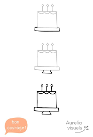 From food, flowers and plants to oceans and animals! Aurelia Visuels Premier Blog Birthday Bullet Journal Cake Drawing Bullet Journal Doodles