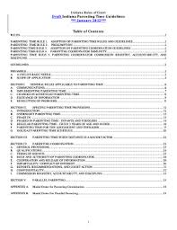 Hier sollte eine beschreibung angezeigt werden, diese seite lässt dies jedoch nicht zu. Indiana Parenting Time Guidelines 2012 Fill Online Printable Fillable Blank Pdffiller