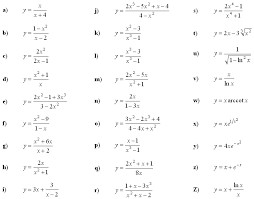 You're usually looking for divisions by zero or logarithms. Math Exercises Math Problems Asymptotes Of A Function