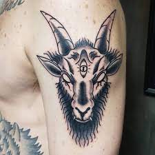 Now that we understand all the details about tattooing a goat, it's time tattoo letters (used for farm tattoo and letter representing year born.) green tattoo ink (or black for. 101 Amazing Goat Tattoos You Have Never Seen Before Traditional Tattoo Animals Tattoos Tattoo Goat