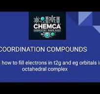 How to fill electrons in t2g and eg orbital in an octahedral complex ?  Coordination compounds