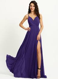 Powder blue & lavender wedding inspiration. Lavender Lilac Mist Regency Tahiti Wisteria Ankle Length Court Train Floor Length Sweep Train Bridesmaid Dresses Jj S House