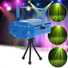 Rotating Portable Led Mini Disco Laser Stage Lighting Strobe Controller With Music And Tripod Laser Stage Lighting Stage Lighting Club Lighting
