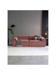 €50 €100 €150 €200 €250 €300 €400. Cord Sofa Melva 3 Sitzer In Rosa Westwingnow