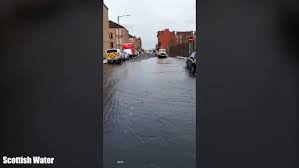 Check spelling or type a new query. Water Supplies Restored To 50 000 Glasgow Homes After Burst Pipe Chaos Floods Road Daily Record