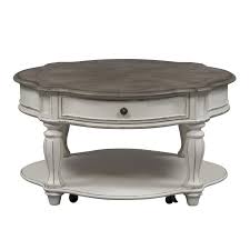 Choose from contactless same day delivery, drive up and more. Magnolia Manor Distressed Antique White Round Coffee Table Weekends Only Furniture