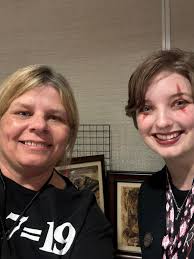 Lissa Peterkin (aka Miss America) and Big J (aka Janis Sitton Breazeale and  their trusty advisor , Rachel Dicker Rickenbaker You did it! Can't believe  all the work you and the campers