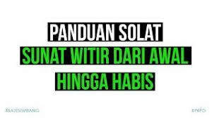 Solat sunat witir boleh dilakukan dalam beberapa rakaat iaitu satu, tiga, lima, tujuh, sembilan dan sebelas. Panduan Solat Witir Dengan Mudah Korang Faham Jom Dengar Youtube