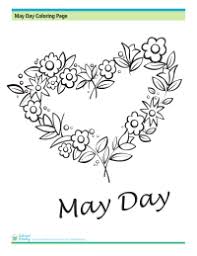 Check spelling or type a new query. May Day Coloring Page Garland Schoolfamily