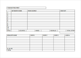 cricket score sheet 20 overs excel - April.onthemarch.co