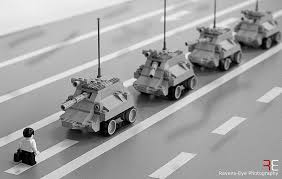 Did the tank crews have parkinson's or something? Tank Man By Gareth Kirby Digital Photographer
