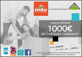 Mtc Offre 1000 En Cartes Cadeaux Leroy Merlin Mtc Maisons Individuelles