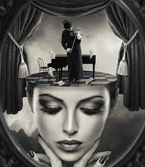 The world is a stage, and a stage is a world of entertainment". Unnamed OC  overlord I just doodled up in class. Thanks for the reference Alastor 👍🏾  Art by me 🎨