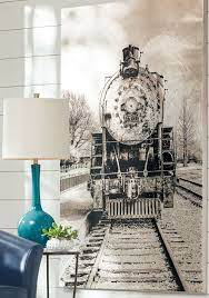 Freight Train Artwork Grandin Road Train Artwork Train Wall Art Artwork