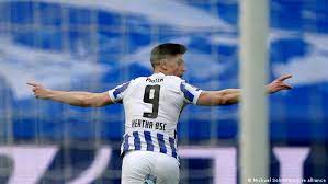 „meine zukunft liegt in berlin bei hertha bsc! 🔵⚪. Bundesliga Pal Dardai S Gamble Pays Off As Hertha Berlin Clamber Closer To Safety Sports German Football And Major International Sports News Dw 06 05 2021