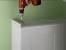 White Shaker Cabinets With Crown Molding