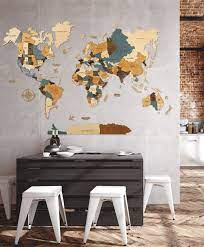 Pin On World Maps Woodpecstudio
