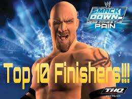 Wwe Smackdown Here Comes The Pain Top 10 Finishers Youtube