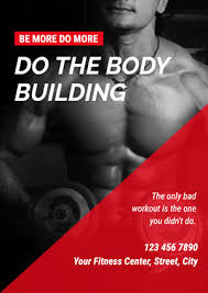 Free for commercial use no attribution required high quality.716 free images of bodybuilder. Free Bodybuilding Poster Designs Designcap Poster Maker