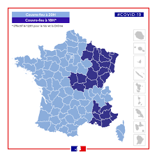 La liste a été dévoilée vendredi par gabriel attal sur cette mesure entrera en vigueur ce samedi. Ministere De L Interieur On Twitter Covid19 10 Departements Supplementaires Avancent Leur Couvrefeu A 18h Les Motifs De Deplacement Restent Inchanges Les Horaires Du Couvrefeu Sont Adaptes Selon Les Departements