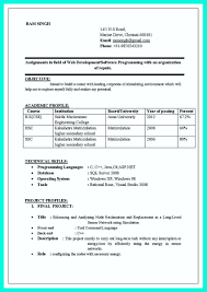 Awesome Computer Programmer Resume Examples To Impress Employers Resume Format For Freshers Job Resume Format Simple Resume Format