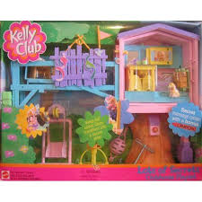 Hallmark winter fun with barbie & kelly keepsake ornament mattel 2000 doll sled. Barbie Kelly Lots Of Secrets Clubhouse Playset Club House W Message Barbie Playsets Barbie Kelly Barbie Happy Family