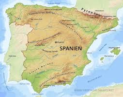 Seterra testet spielerisch erdkundekenntnisse rund um städte, länder und kontinente. Spanien Geographische Karte